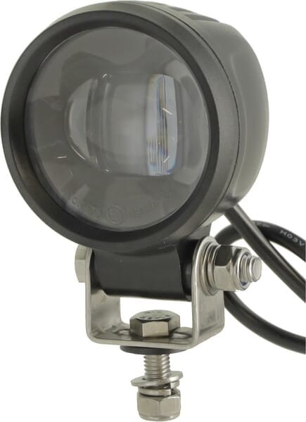 Lampa robocza owalna LED, niebieska