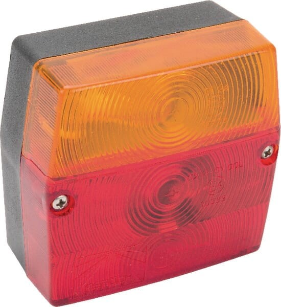 Lampa tylna zespolona kwadratowa, 12V przykręcana Minipoint Aspöck
