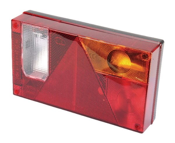 Lampa tylna zespolona, prostokątna prawa 12V przykręcana Multipoint Aspöck
