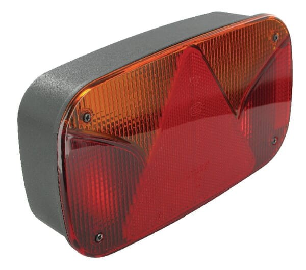 Lampa tylna zespolona 247x138mm, lewa 12V