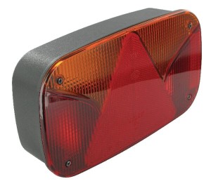 Lampa tylna zespolona 247x138mm, lewa 12V