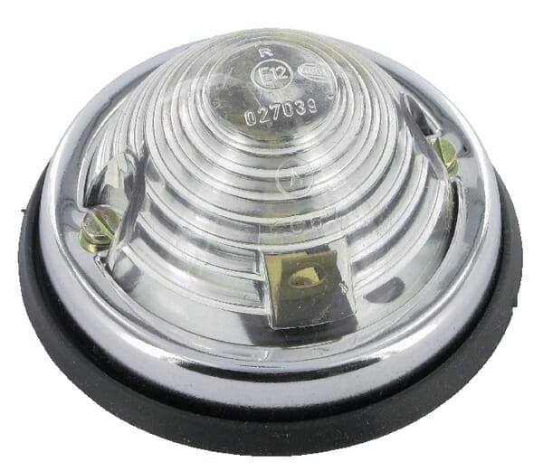 Lampa obrysowa 5W okrągła 12/24V przezroczysta przykręcana Ø 70 mm Hella