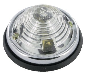 Lampa obrysowa 5W okrągła 12/24V przezroczysta przykręcana Ø 70 mm Hella