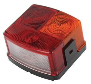 Lampa tylna zespolona 95x90mm, prawa