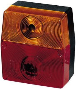 Lampa tylna zespolona 103x98mm, prawa/lewa 12V