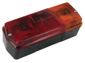 Lampa tylna zespolona 201x76mm, prawa