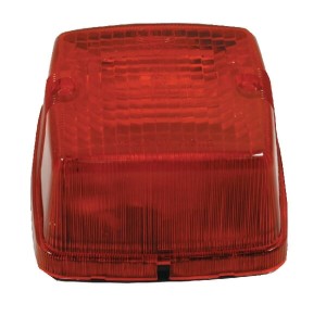 Lampa tylna, kwadratowa 12/24V czerwona przykręcana 84x51x84 mm Hella
