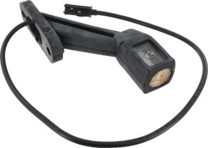 Lampa obrysowa LED, 1.20W 12/24V lewa przykręcana Quick-link 4 LED Hella