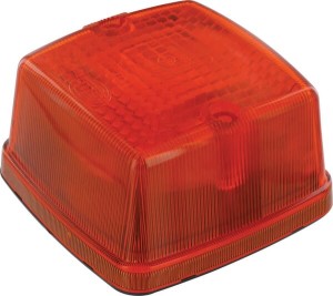 Lampa kierunkowskazu, 21W kwadratowa 12V żółta przykręcana 84x51x84 mm Hella