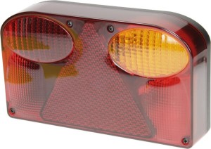 Lampa tylna zespolona Sacex, prawa