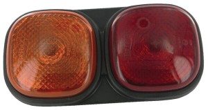 Lampa tylna zespolona, prostokątna 12/24V przykręcana Britax