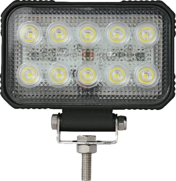 Lampa robocza LED, prostokątna, 15W 1900 lm 10/30V światło rozproszone 10 LED Kramp