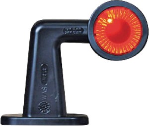 Lampa obrysowa LED, lewa 12/24V Kramp