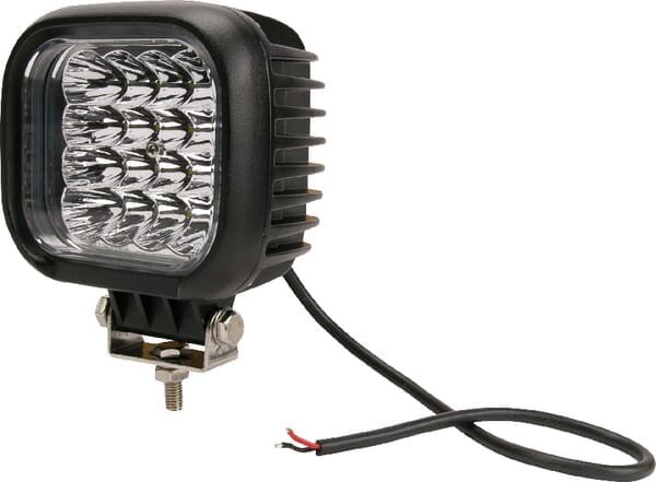 Lampa robocza LED, kwadratowa, 48W 4000 lm 10/30V światło skupione Kramp