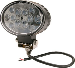 Lampa robocza LED, owalna 36W 2760lm 10/30V światło skupione 12 LED Kramp