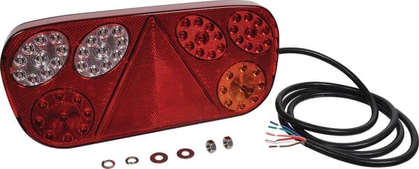 Lampa tylna zespolona LED, prawa 12/24V