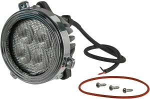 Lampa robocza LED, okrągła 40W 4800lm 10/30V z wtyczką Deutsch światło rozproszone 4 LED Kramp