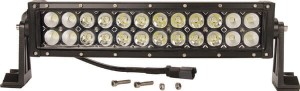 Lampa robocza łukowa LED, 72W, 6120lm, prostokątna, 12/24V, z wtyczką Deutsch, Combo, 24 LED Kramp