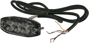 Lampa ostrzegawcza, bursztynowa, 3 LED