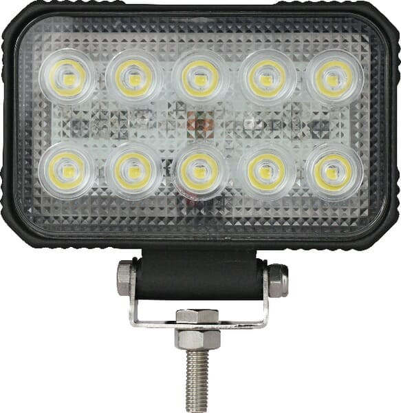 Lampa robocza LED, prostokątna, 15W 1900 lm 10/30V światło skupione 10 LED Kramp