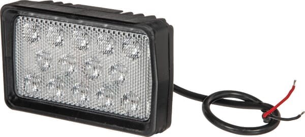 Lampa robocza LED, prostokątna prawa 21W 2600lm 10/30V światło rozproszone 14 LED Kramp