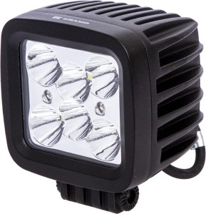 Lampa robocza LED, kwadratowa, 42W 3780 lm 10/30V światło skupione 6 LED Kramp
