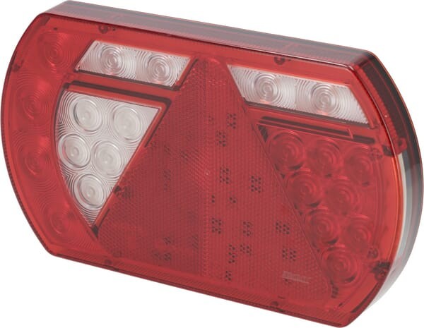 Lampa tylna zespolona LED, lewa 12V 236x140x24.3 mm Bayonet 5-pin Kramp