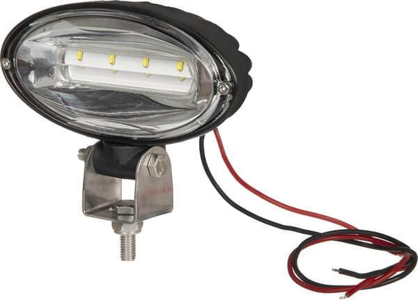 Lampa robocza LED, owalna 40W 3500lm 10/30V światło ultra szerokokątne rozproszone 8 LED Kramp