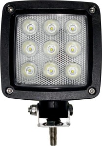 Lampa robocza LED, kwadratowa 27W 3000lm 10/30V z wtyczką Deutsch światło rozproszone 9 LED Kramp