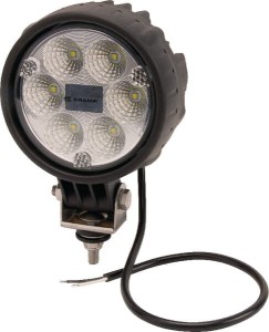 Lampa robocza LED, okrągła, 29W 2500 lm 10/30V światło rozproszone 6 LED Kramp