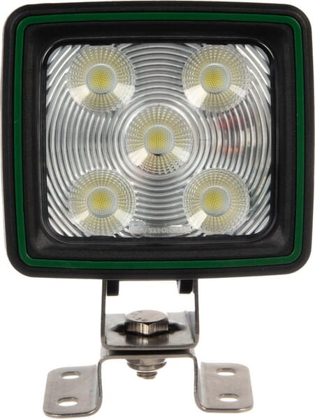 Lampa robocza LED, kwadratowa 67W 5600lm 10/30V z wtyczką Deutsch światło szerokokątne 20 LED Kramp