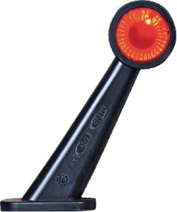 Lampa obrysowa LED, lewa 12/24V Kramp
