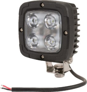 Lampa robocza LED, kwadratowa, 40W 4000 lm światło skupione Kramp
