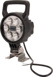 Lampa robocza LED, okrągła, 25W 2000 lm 10/30V światło skupione 6 LED Kramp