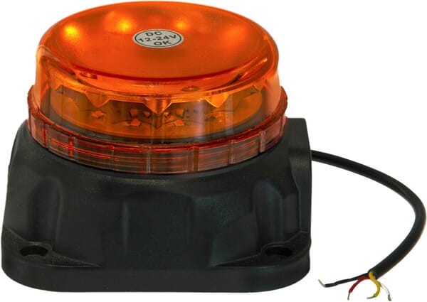 Lampa błyskowa LED, przykręcana, z sygnałem ostrzegawczym (97dB)