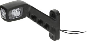 Lampa obrysowa LED, lewa 12/24V Kramp