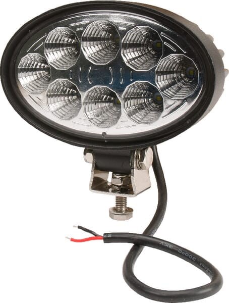 Lampa robocza LED, owalna, 24W 2240 lm 10/30V światło rozproszone 8 LED Kramp