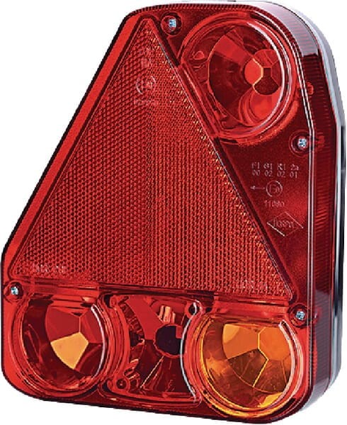 Lampa tylna zespolona, lewa 12/24V