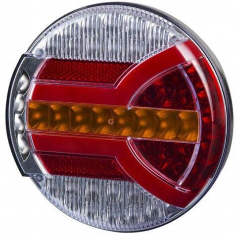 Lampa tylna zespolona LED, okrągła 12/24V