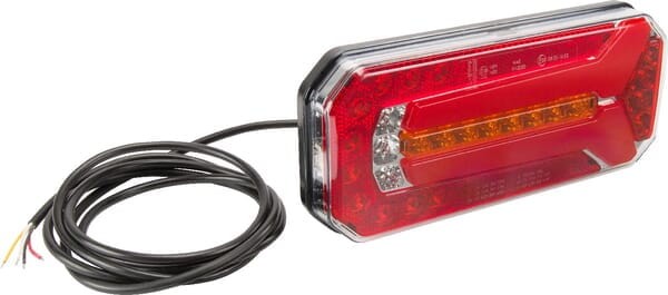 Lampa tylna zespolona LED, prostokątna, 12/24V Kramp
