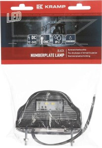 Lampa oświetlenia tablicy rejestracyjnej LED, przewód 2 m