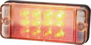 Lampa tylna zespolona LED, prostokątna, 12/24V Kramp