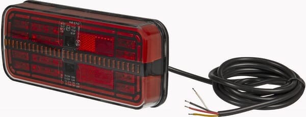 Lampa tylna zespolona LED prostokątna, 12-24V Kramp