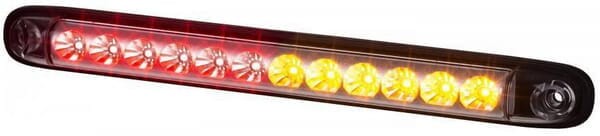 Lampa tylna zespolona LED, prostokątna 12/24V