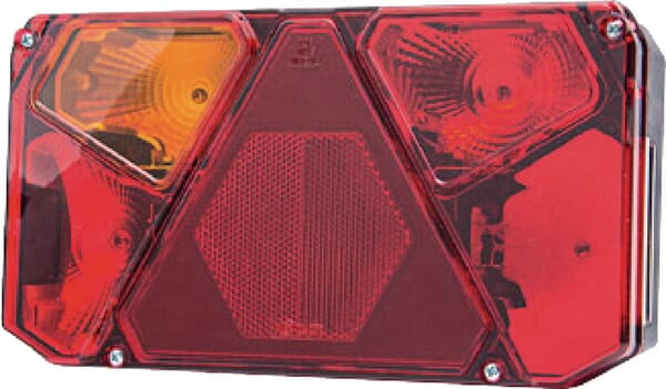 Lampa tylna zespolona prostokątna lewa halogen 12V lub 24V gopart