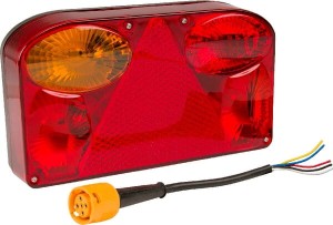 Lampa tylna zespolona, lewa prostokątna