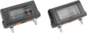 Lampa oświetlenia tablicy rejestracyjnej 5W, prostokątna, 12/24V, 85 x 30 x 38.8 mm, gopart