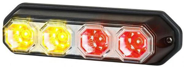 Lampa tylna zespolona LED, LZD2264 prostokątna 12/24V