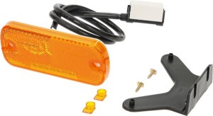 Lampa obrysowa LED, prostokątna, 12/24V z wtyczką Jaeger Kramp