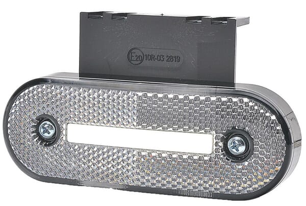 Lampa obrysowa LED, prostokątna, 12-24V, 115.3x41.3x20 mm, Kramp